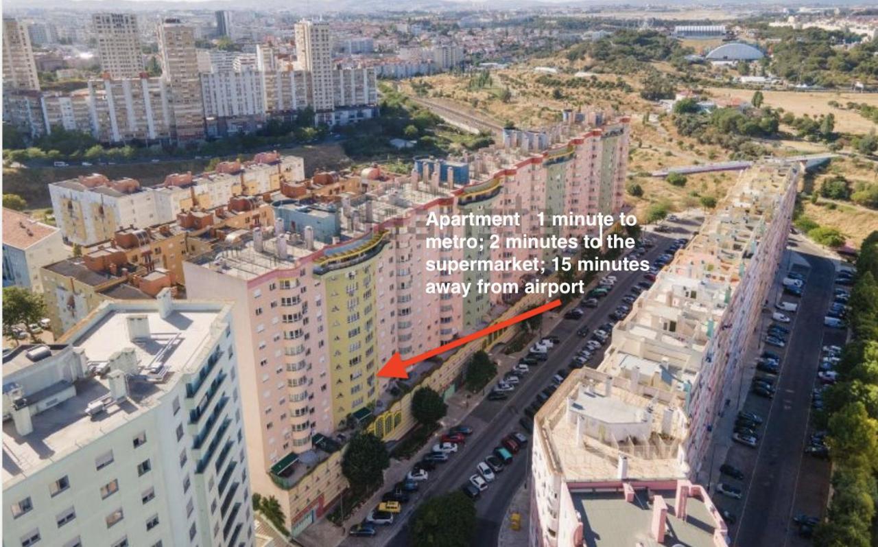 1-Minute Walk To The Metro And 2 To The Supermarket Lisboa Εξωτερικό φωτογραφία